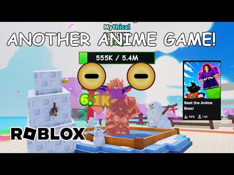 ANOTHER NEW ANIME GAME! BEAT AN ANIME BOSS ROBLOX