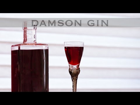 DAMSON GIN Recipe Foolproof Hedgerow Liqueur 