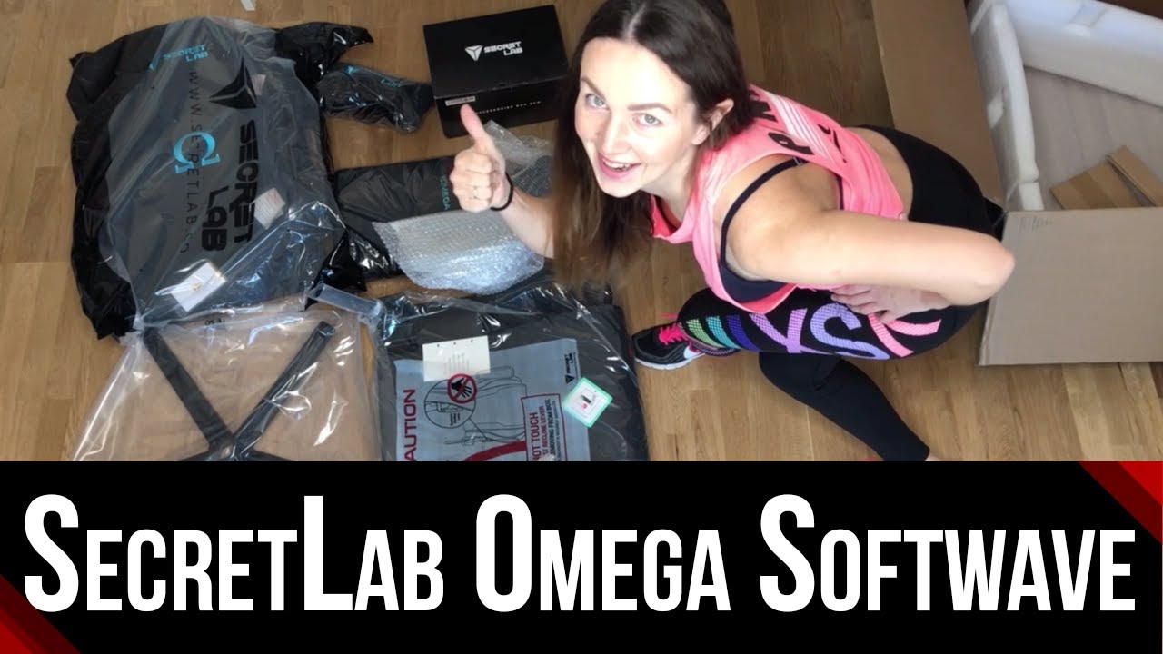 Gaming chair - SecretLab Omega Charcoal Softwave (2019 Blue Edition)