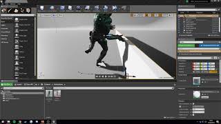 Creating a moving scene through sequencer in UE4 for a character animation