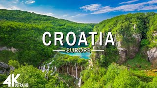 FLYING OVER CROATIA (4K UHD) - Relaxing Music Along With Beautiful Nature Videos - 4K Video HD