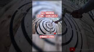 AXE THROWING - #GoApe #Leeds #Castle #Kent - #4.5Star #TripAdvisor #Review 4K #viral #travel