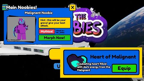 How To Get Malignant Noobie+ Blackhole Item| Find The Noobies Morphs Roblox
