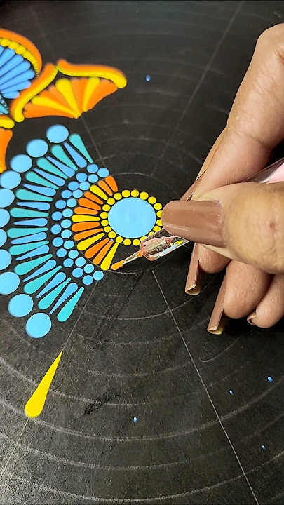 dot mandala patterns #dotmandala #pattern #mandala #ideas #design #creative #fyp