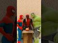 Spiderman Vs Hulk Vs Deadpool |Funny Apple Hit Challenge #funny  #shorts