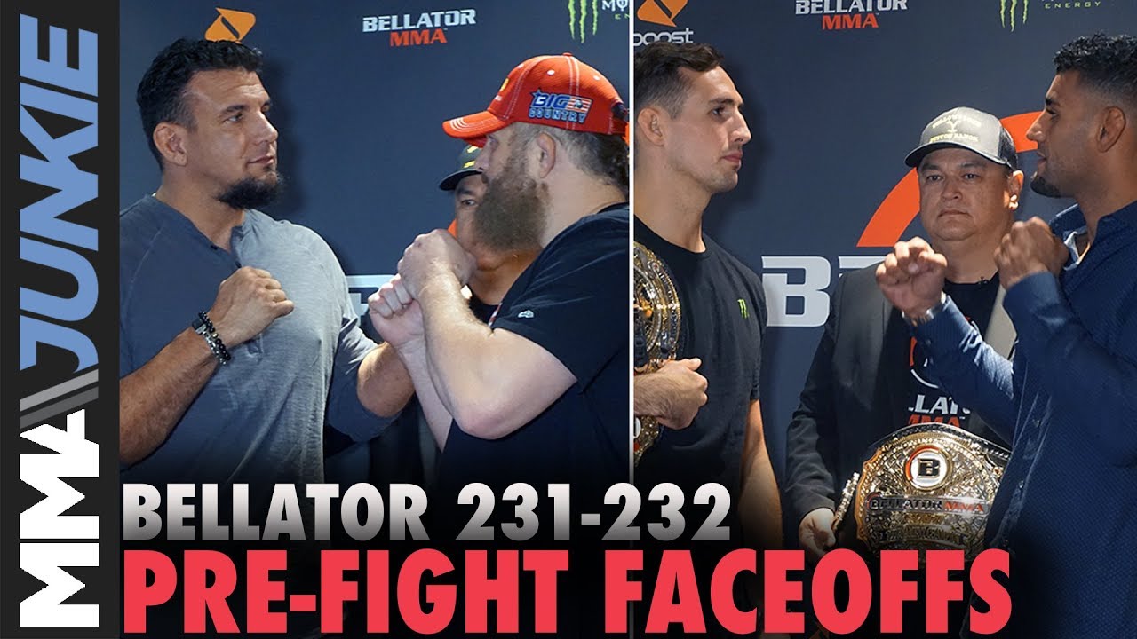 Bellator 231, 232 media day faceoffs with Mir Nelson, MacDonald Lima