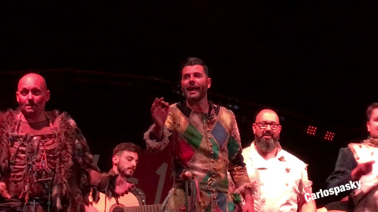 Antologia M Ares con los Carnivales Sala Paris Malaga 2019