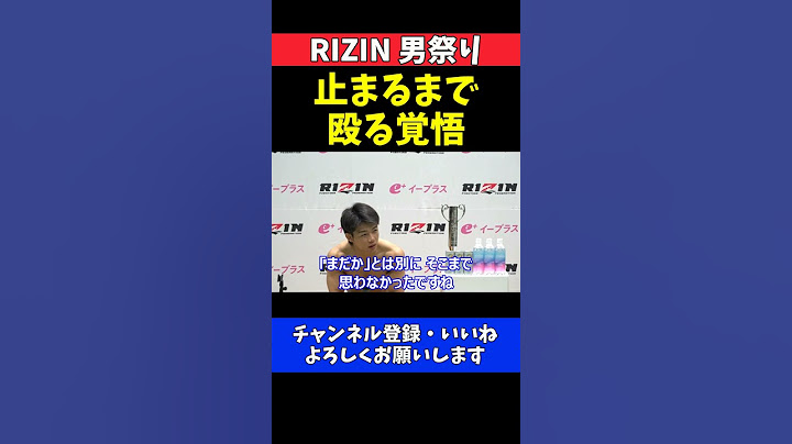 ヒロヤ 篠塚辰樹を徹底的に殴り続ける！パウンド肘打ちを躊躇せずぶち込んだ理由【RIZIN男祭り】
