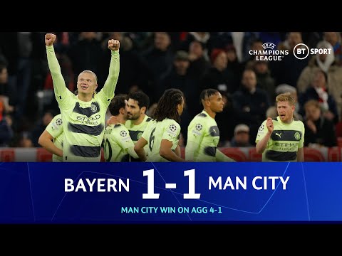 Bayern vs Man City (1-1) | Cityzens set up Real Madrid semi-final | Champions League Highlights