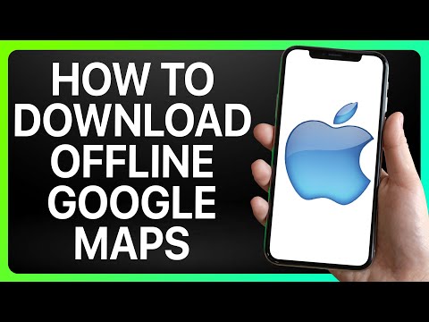 How To Download Offline Google Maps On iPhone ! (Full Tutorial)