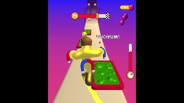 Blob Runner 3d level #76.        #shortsfeed #fahadgaming