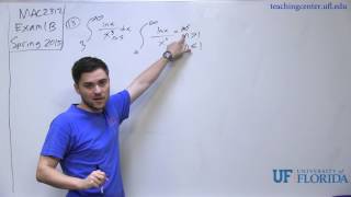 MAC2312 Problem 13