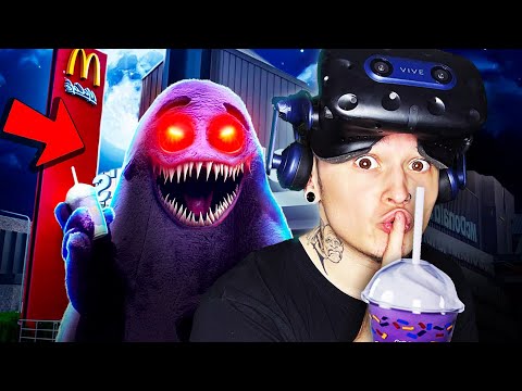 Видео: НЕ ПРОБУЙ ГРИМАС ШЕЙК В VR!! (Grimace Shake VR)