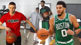 Jayson Tatum JUDGES The Professor's Trick Moves... Legal or Nah?