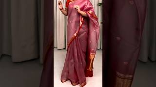 Beautiful vintage look saree || similar saree links was tagged or check discription
