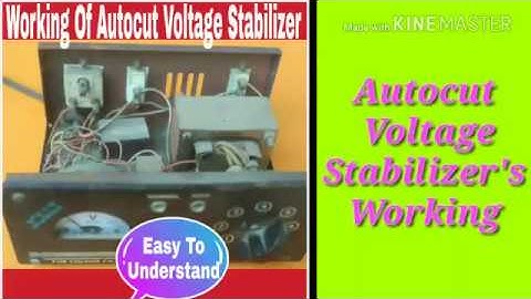 {Hindi/Urdu} Working Of Autocut/ Manual Voltage Stabilizer | Skill Development