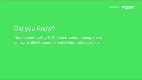 video 6   Data Center Infrastructure Management DCIM tools