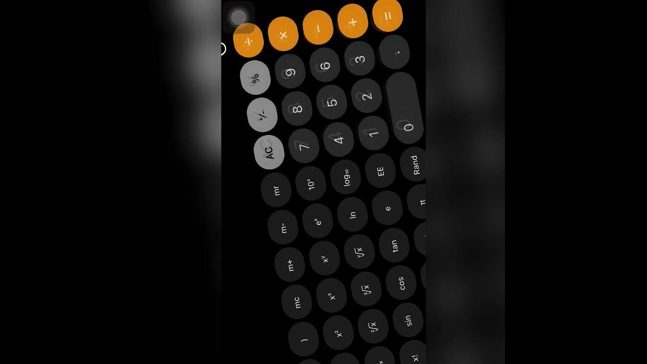 how-to-turn-on-scientific-calculator-on-iphone-shorts-youtube
