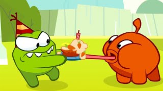 Om Nom Stories 💚 Super Noms - Birthday Disaster (Cut the Rope) 💚 Kedoo ToonsTV