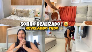 FINALMENTE CONTEI A NOVIDADE! 🥹 + Faxina Pesada Deixando a Casa Brilhando ✨