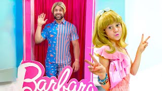 Nastya gerçek hayatta Barbie Ye dönüşüyor