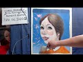 Oil painting  portrait day 5  op1700-5  [LIVE]--  "Contemporary art"