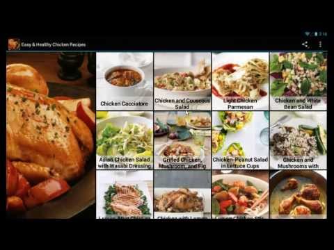 Easy & Healthy Chicken Recipes