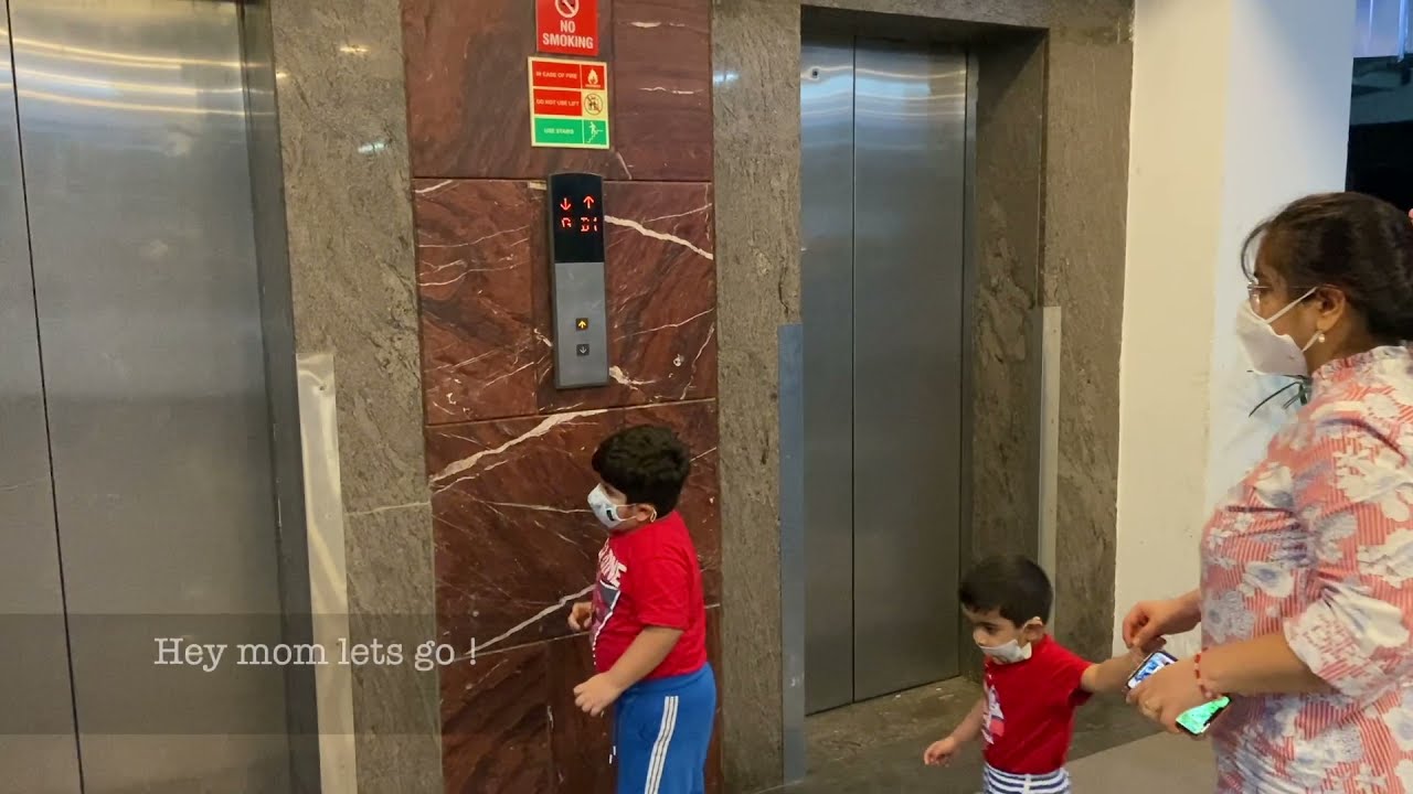 LIFT | Mitsubishi Electric lift | Good Earth Mall Escalator ride | Fun Lift Ride | Glass Elevator