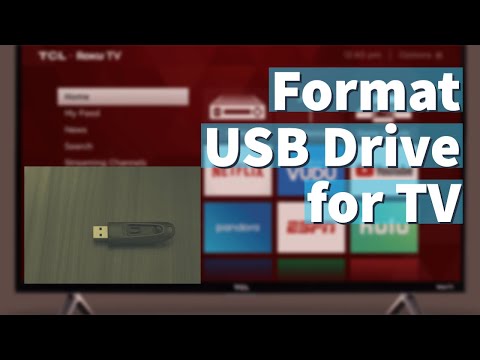 How to Format USB Drive for your TV