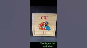 My first scroll saw project🙏🏻❤️🪚 #woodworking #scrollsaw #gift #handmade #vmcrafted #craft