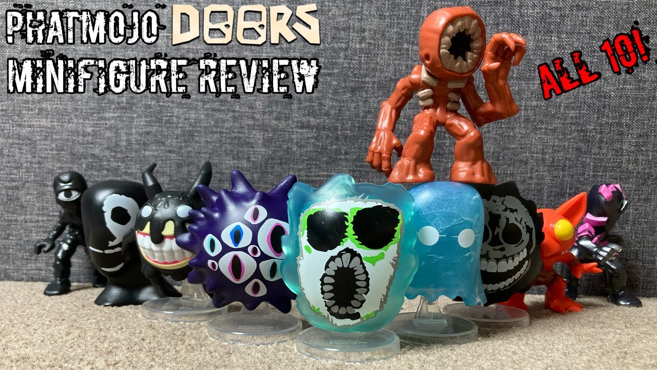 Phatmojo DOORS Minifigures review!!!!! (ALL 10!!!!) YouTube