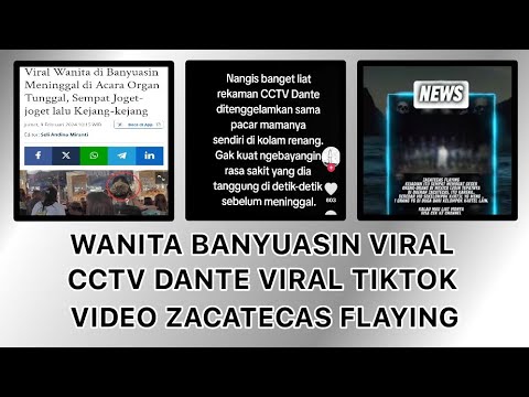 Viral CCTV Dante anak Artis Tamara Tyasmara di Kolam Renang &amp; Wanita Banyuasin Viral