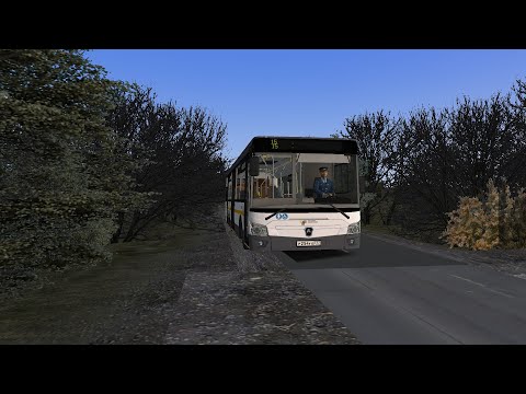 Omsi 2: карта Тверь. Катаемся по новой карте, на автобусе ЛИаЗ - 4292 по 15 маршруту