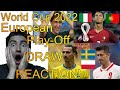 World Cup 2022 European Play-Off DRAW - REACTION! World Cup 2022 intercontinental play-offs DRAW!