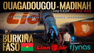 Airbus A330 Ouagadougou - Madinah | 4k Cockpit View | Hajj 2023 🇧🇫