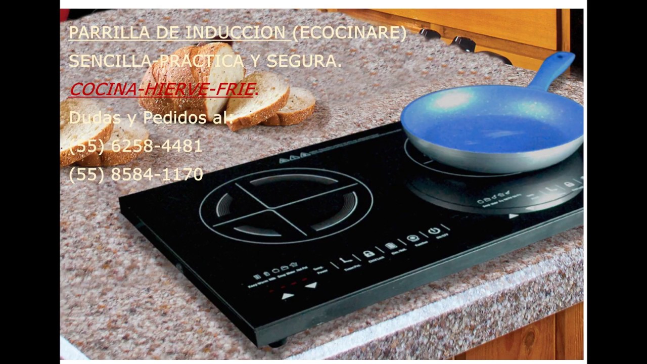 Descubre la Parrilla de Induccion Magnetica (ECOCINARE) Compra Aqui!! 