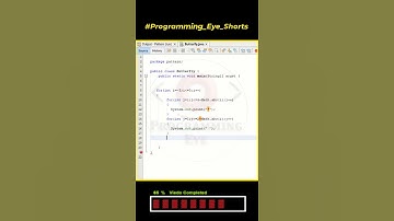 Print Butterfly Pattern using Star Pattern in Java Programming | #Short | #ProgrammingEye | #Shorts