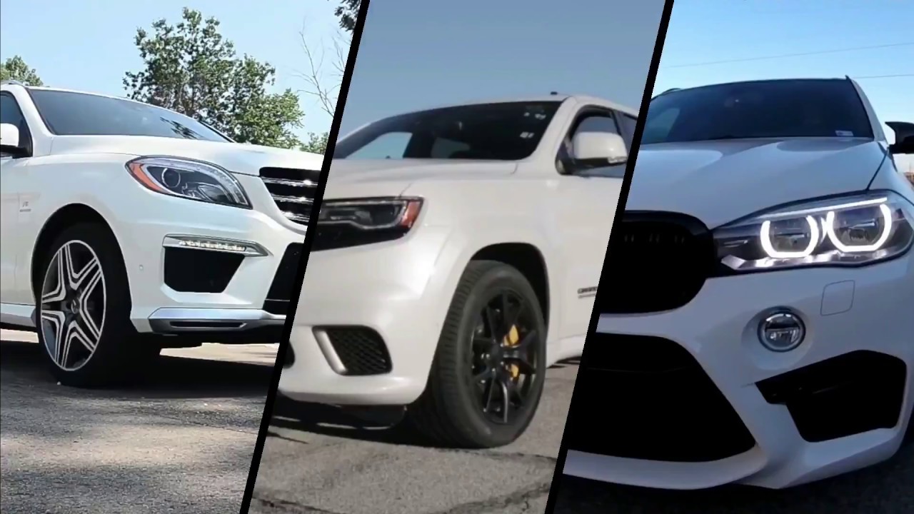 Top Ml63 Amg Vs Srt8 Hellcat Vs Bmw X5 M Most Acceleration 0