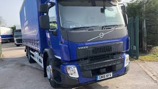 Volvo FE280 6x2 Curtainsider For Sale