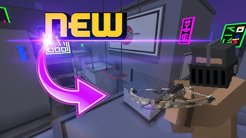 NEW Crossbow in krunker.io and new map