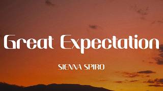 SIENNA SPIRO - Great Expectation (Lyrics)