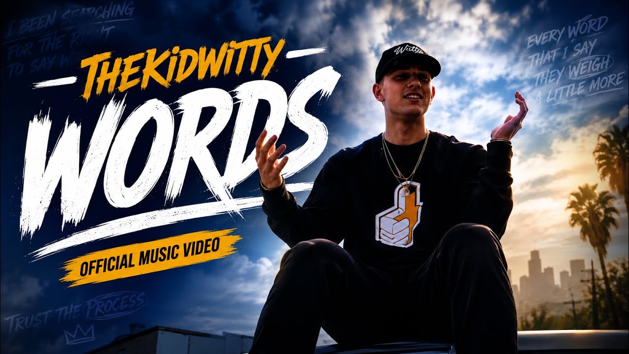 Guarda THEKIDWITTY - “WORDS” su YouTube Guarda THEKIDWITTY - “WORDS” su YouTube