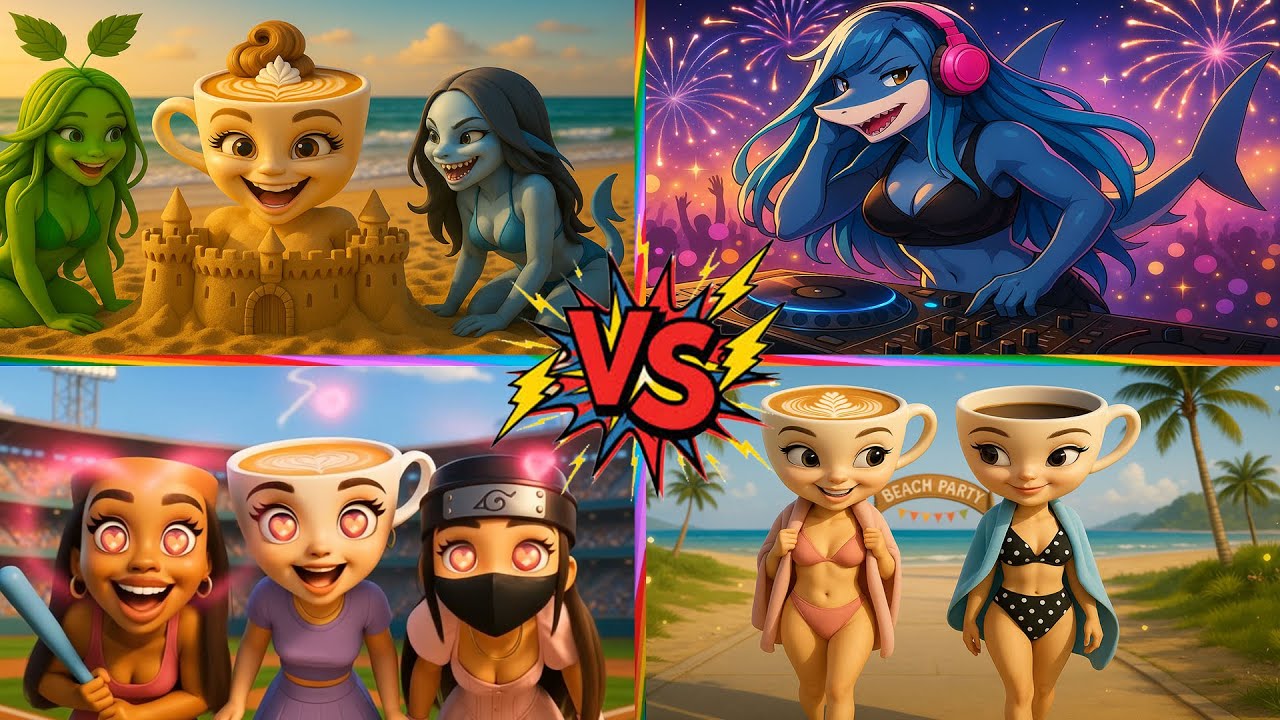BRAINROT ANIME 🆚 BRAINROT EXTINCTION 🆚 BRAINROT BARBIE 🆚 BRAINROT PIRATES - Tiles Hop EDM Rush!