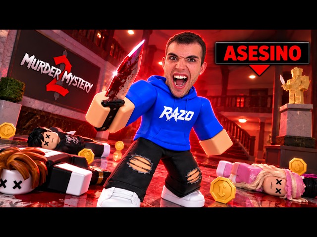 JUGÚE MURDER MISTERY 2 EN ROBLOX !!