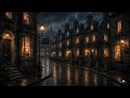 Gloomy Edinburgh Night 🌧️ Cozy Rain Sounds for Sleep, Reading & Relaxation