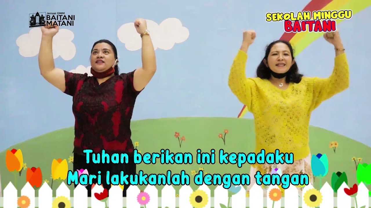 BILA KAU SENANG HATIKU BAHAGIA || Gerak & Lagu Anak Sekolah Minggu || GMIM Baitani Matani