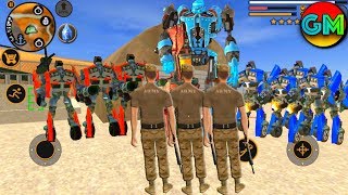 Vegas Crime Simulator #Robots Ivasion  | by Naxeex LLC | Android GamePlay HD screenshot 2