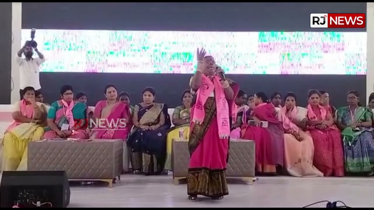 BRS Lady powerful Speech At Shamirpet