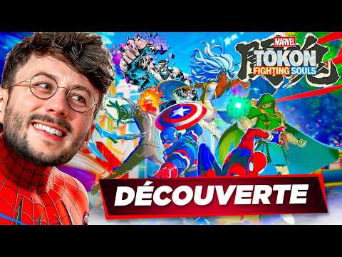 DECOUVERTE DE MARVEL TOKON: FIGHTING SOULS !!