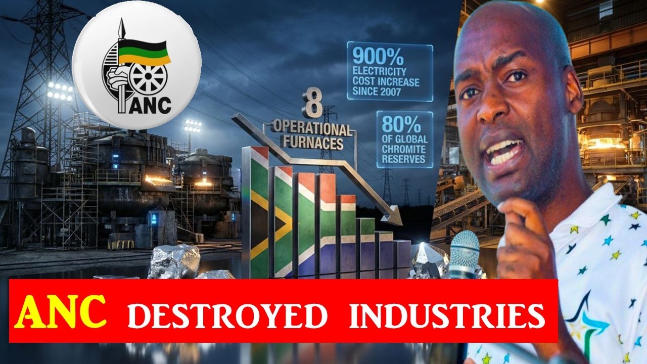 Vuyo Zungula expose ANC colluding with foreign companies to close factories. High unemployment